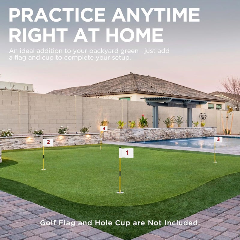 KINGTOP Golf Flagstick - Portable Design, Practice Putting Green Flag Stick for Yard, Club - Golf Pole Pin Flagpole, 3FT or 6FT Heights Available - Image 4