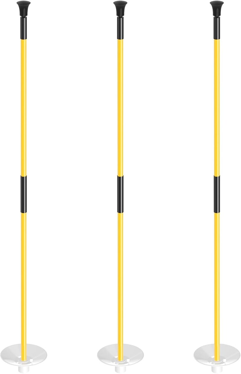 KINGTOP Golf Flagstick - Portable Design, Practice Putting Green Flag Stick for Yard, Club - Golf Pole Pin Flagpole, 3FT or 6FT Heights Available - Image 1