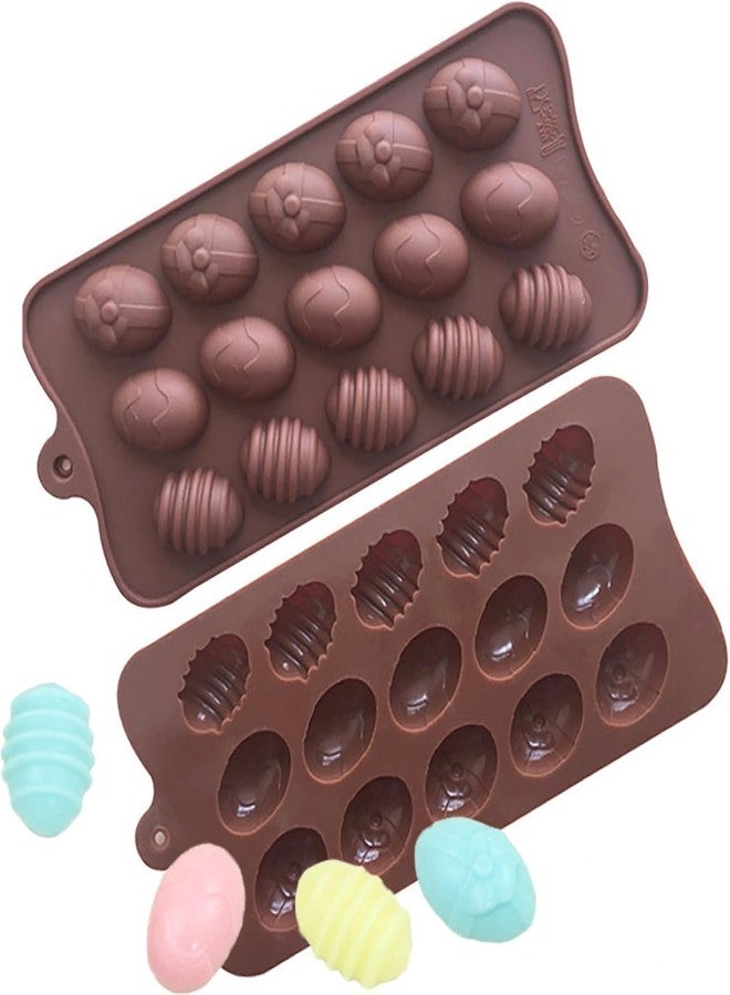 MoldBerry Easter Silicone Chocolate Mould | 15 Cavity Egg, Bunny, Rabbit Head & Basket Shape Mold for DIY Chocolate, Candy, Jelly & Baking | Non-Stick, Flexible & Food-Grade Silicone - Image 1