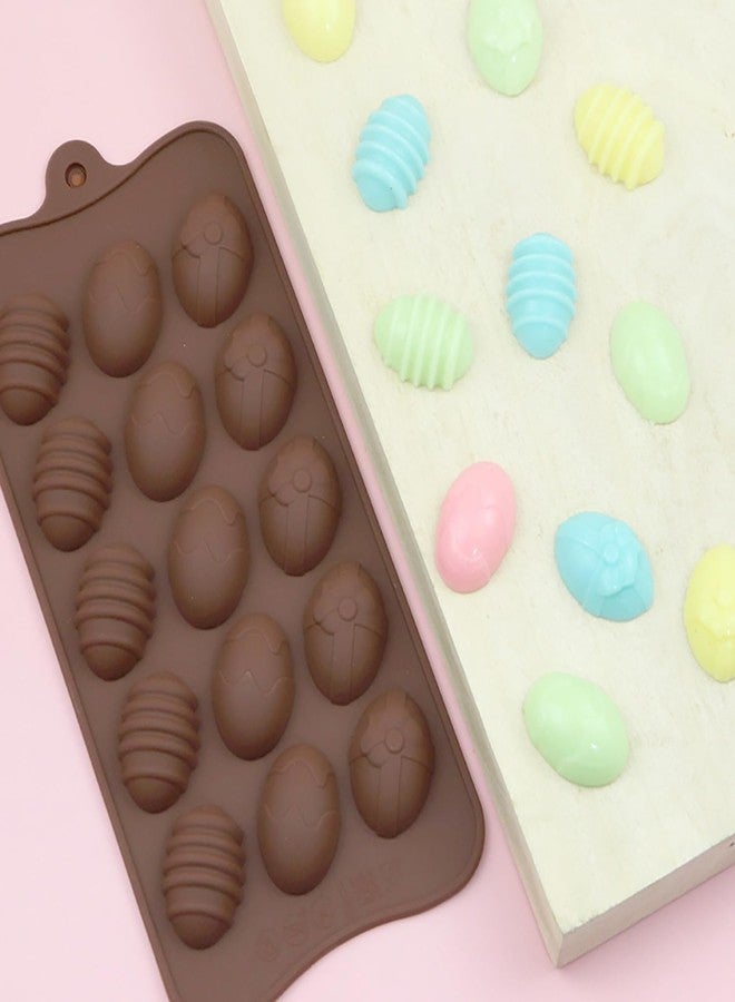 MoldBerry Easter Silicone Chocolate Mould | 15 Cavity Egg, Bunny, Rabbit Head & Basket Shape Mold for DIY Chocolate, Candy, Jelly & Baking | Non-Stick, Flexible & Food-Grade Silicone - Image 3