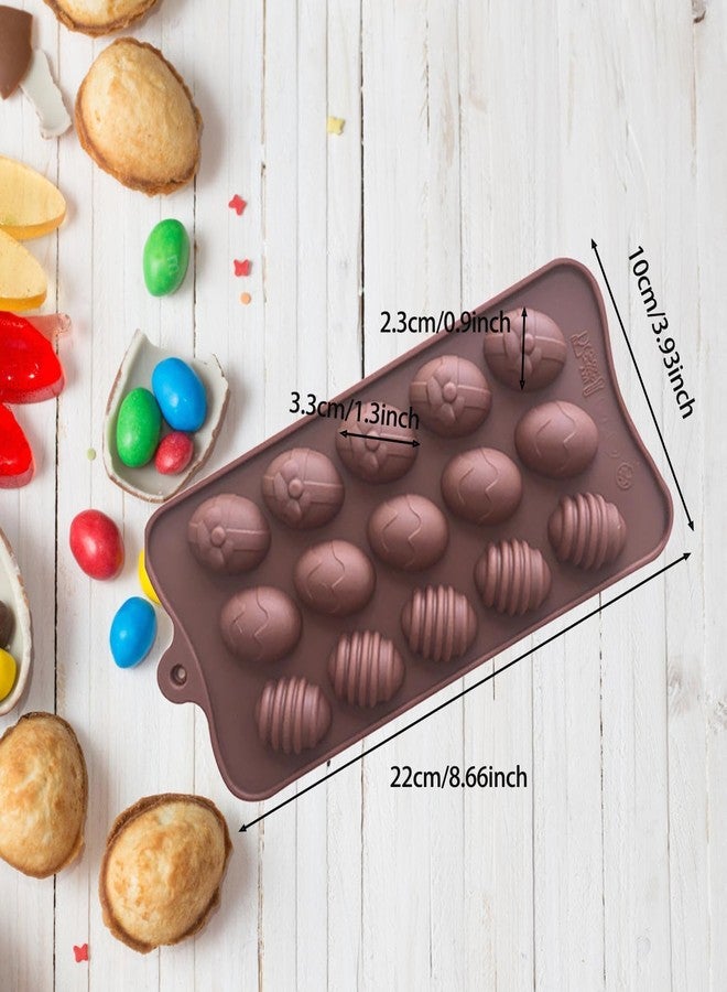 MoldBerry Easter Silicone Chocolate Mould | 15 Cavity Egg, Bunny, Rabbit Head & Basket Shape Mold for DIY Chocolate, Candy, Jelly & Baking | Non-Stick, Flexible & Food-Grade Silicone - Image 2