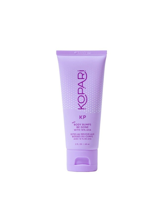 كوپاري مقشر الجسم Kopari KP Body Bumps Be Gone Exfoliating Body Scrub مع 10% من حمض ألفا هيدروكسي (AHA)، لتنعيم البشرة وتقليل البثور وتضييق المسام وتنقية البشرة وتقشيرها بلطف وغسلها | 2 أونصة - Image 1