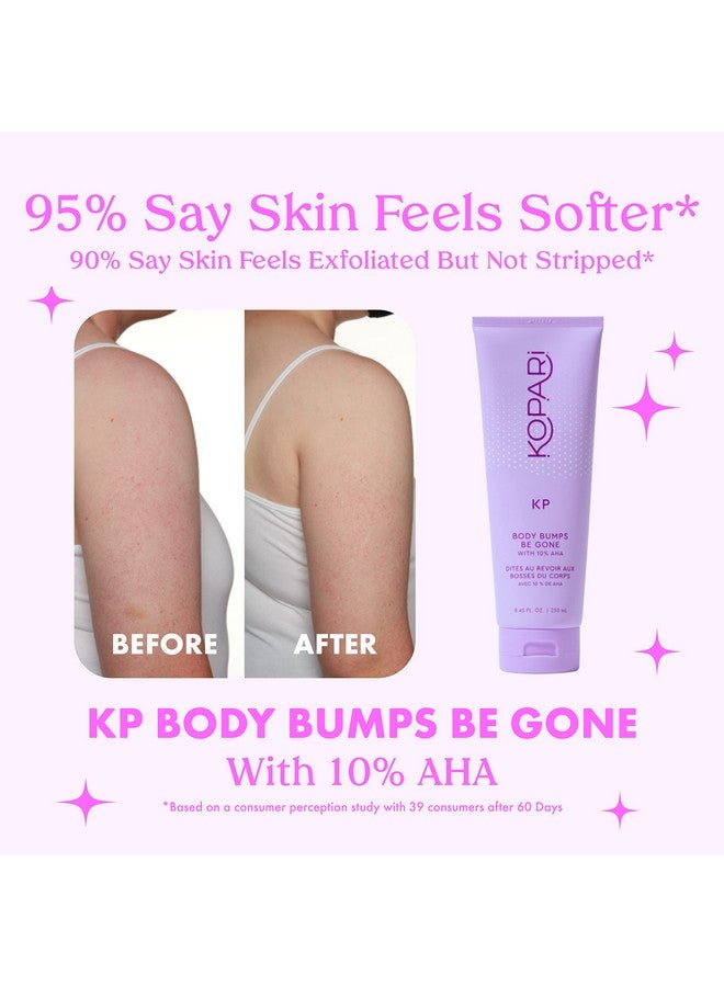 كوپاري مقشر الجسم Kopari KP Body Bumps Be Gone Exfoliating Body Scrub مع 10% من حمض ألفا هيدروكسي (AHA)، لتنعيم البشرة وتقليل البثور وتضييق المسام وتنقية البشرة وتقشيرها بلطف وغسلها | 2 أونصة - Image 3