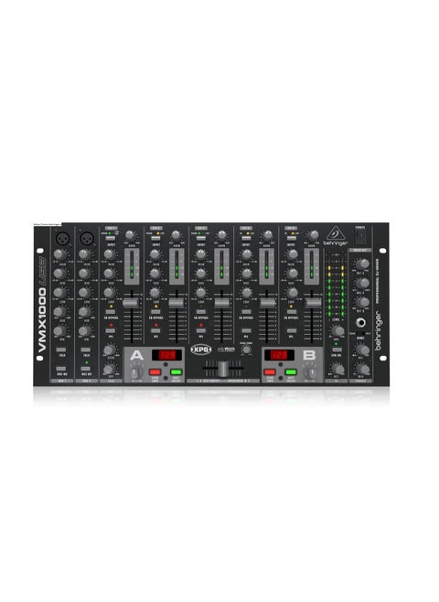 Behringer Professional 7-Channel Rack-Mount DJ Mixer with USB/Audio Interface, BPM Counter and VCA Control