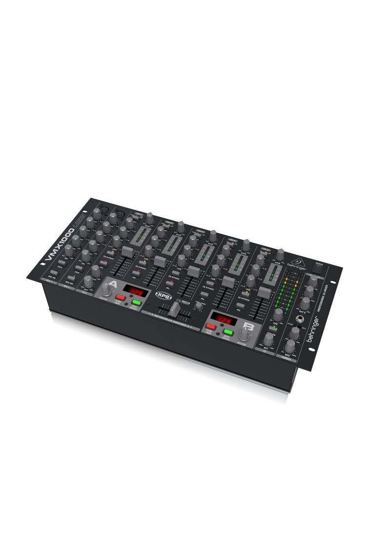 behringer - Behringer Professional 7-Channel Rack-Mount DJ Mixer with USB/Audio Interface, BPM Counter and VCA Control - Image 1