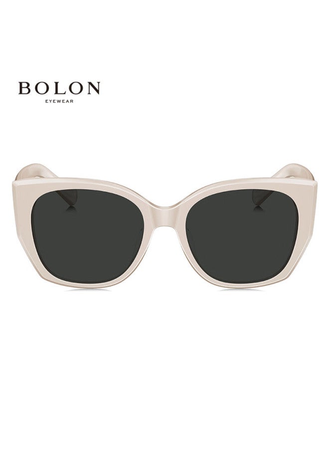 بولون Bolon نظارات شمسية Yang Zi نفس النميل عين القط إطار كبير الحجم واقي من الشمس قيادة نظارات شمسية رجال ونساء موضة Bl3189c91 - Image 3
