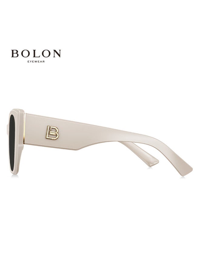 بولون Bolon نظارات شمسية Yang Zi نفس النميل عين القط إطار كبير الحجم واقي من الشمس قيادة نظارات شمسية رجال ونساء موضة Bl3189c91 - Image 4