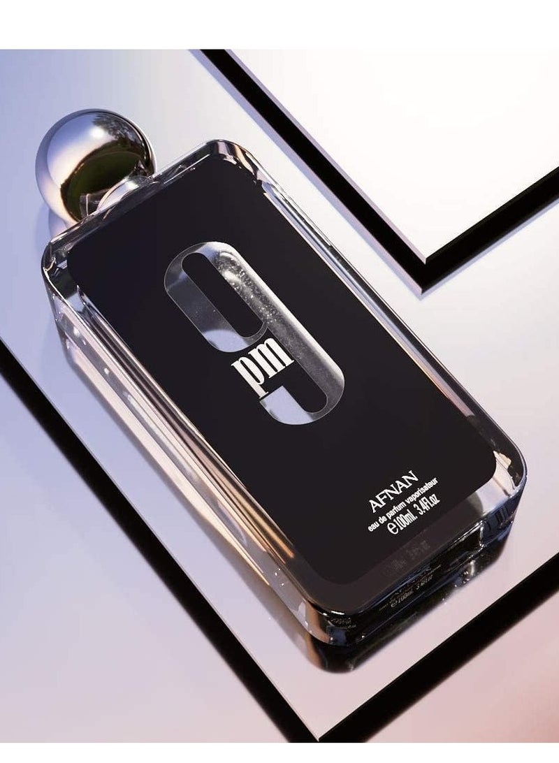 AFNAN 9 Pm Edition For Men,EDP 100 ml - Image 1