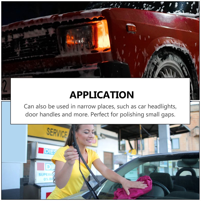 4pcs Car Polishing and Buffing Sponge Pads Kit Sponge Polisher (Black) - Image 5