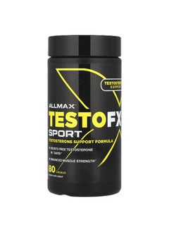 Allmax ALLMAX, TestoFX Sport, Testosterone Support Formula, 80 Capsules  - Image 1