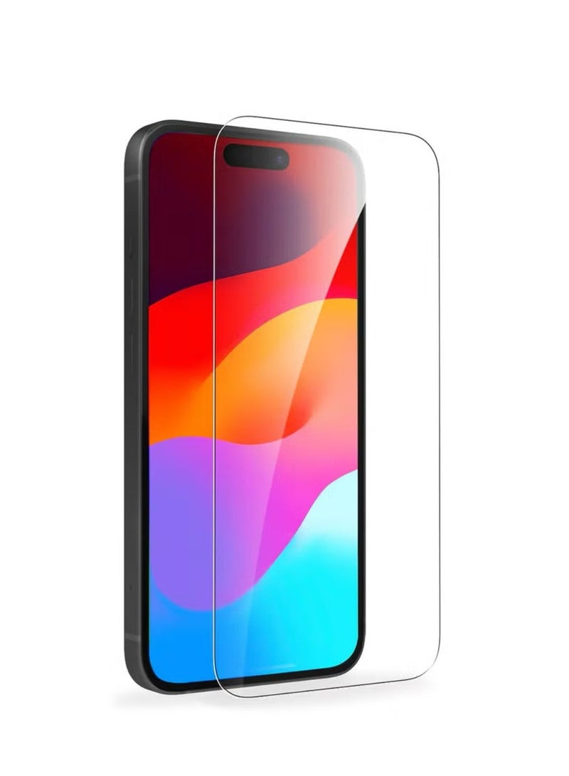 اس-توب شاشة حماية لموبايل ايفون 14 برو (iPhone 14 Pro) طبقة من الزجاج المقوى بدون حواف سوداء, حماية كاملة لشاشة هاتفك ضد الكسر و التوهج من S-TOP - Image 3