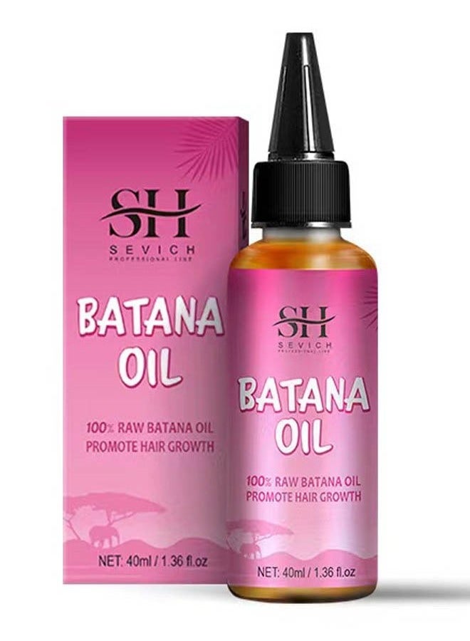 Sevich Natural Batana Oil for Hair Care Hair Conditioner Oil for Thin Hair Repair Damaged Hair Nourishes Thin Hair Scalp Skin and Loss Hair Growth Fit for All Hair Types Raw Batana Oil - Image 1