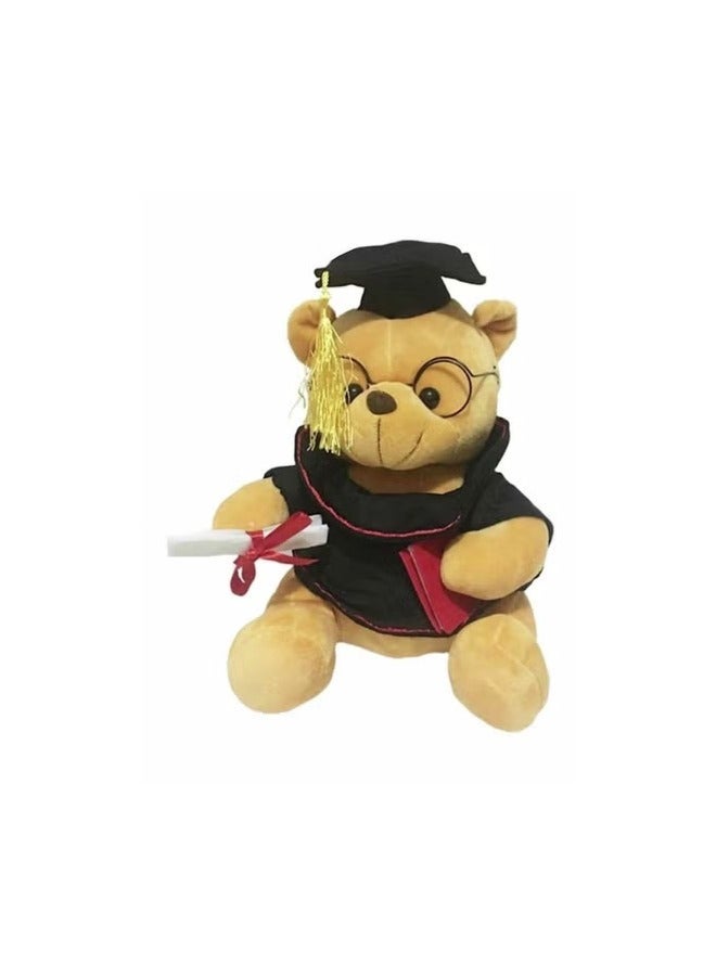 COYO Graduation Bears Stuffed Animal Class Plush Bear Cap Graduation Bear Kindergarten, Graduation Gifts Stuffed Bear Plush Bear Toy, for Grad Party Decoration for Boys and Girls - Image 1
