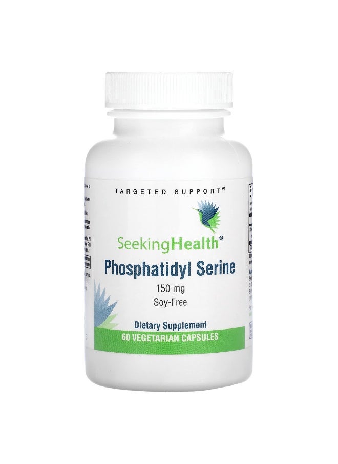 Seeking Health Seeking Health, Phosphatidyl Serine, 150 mg, 60 Vegetarian Capsules  - Image 1