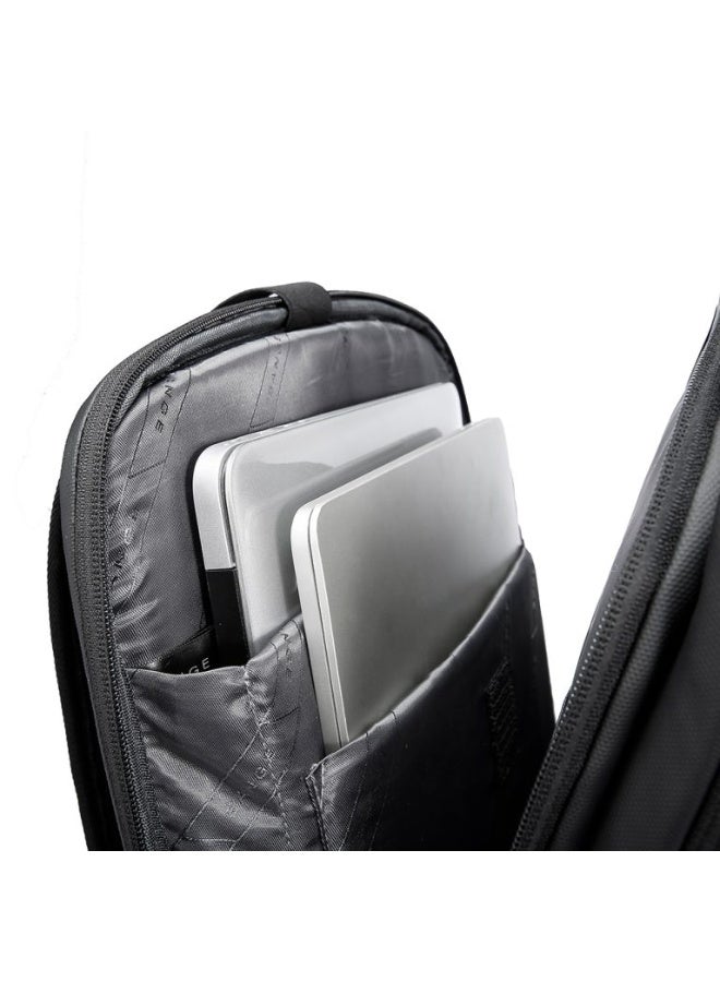 BANGE Waterproof Travel Men Bag Casual Sports Laptop Backpack Model 2575 Grey - Image 5