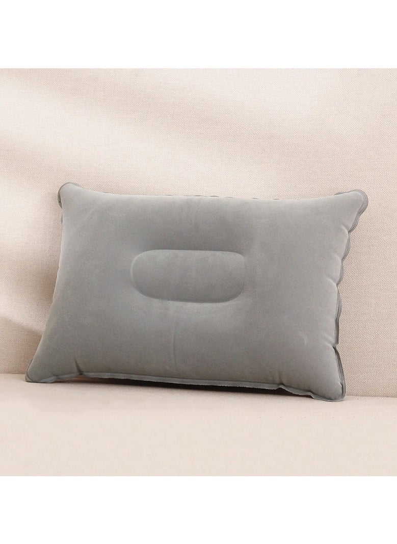 AROAQ - U Shape Inflatable Travel Pillow Portable Air Cushion Neck Support Comfortable Sleeping Press to Inflate - Image 1