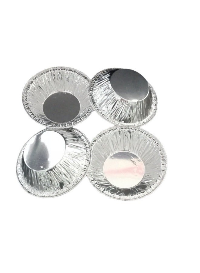 Baking Mold Portuguese Egg Tart Cup Egg Tart Holder Aluminum Foil Disposable Egg Tart Mold French Cake Mold-Specifications:207 Thickened - Image 5