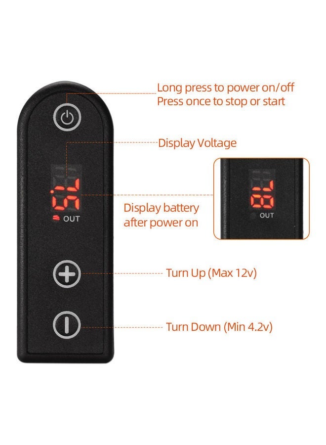 RCA Mini Tattoo Power Supply Black - Image 2