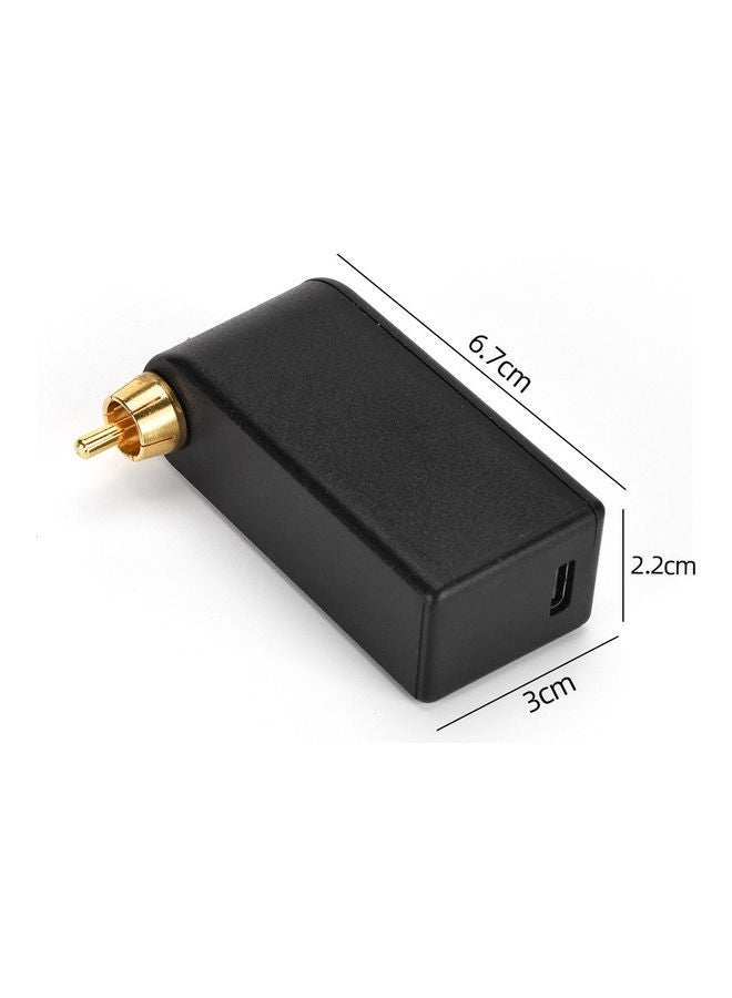 RCA Mini Tattoo Power Supply Black - Image 5