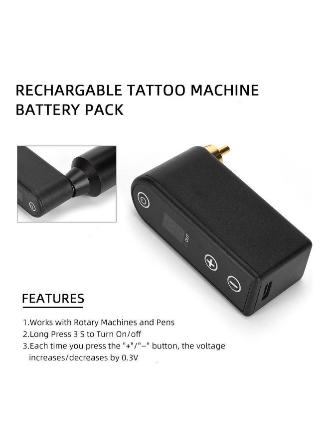 RCA Mini Tattoo Power Supply Black - Image 4