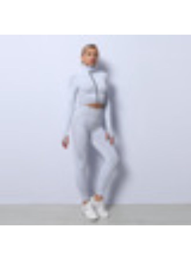 3pcs Women's Sportswear Yoga Set Sport Outfit For Woman Gym Clothing Women's tracksuit Yoga Clothes Fitness Wear Training set Suit - Image 1