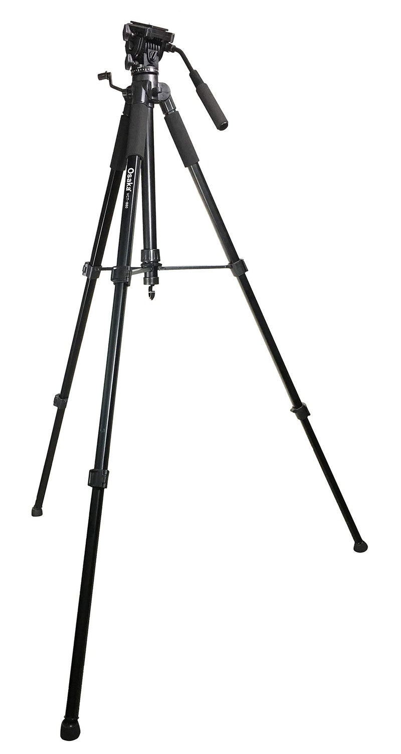 Osaka VCT880 Camera Tripod with Bag for Digital SLR & Video Cameras Load Capacity 5000 Grams - Image 2
