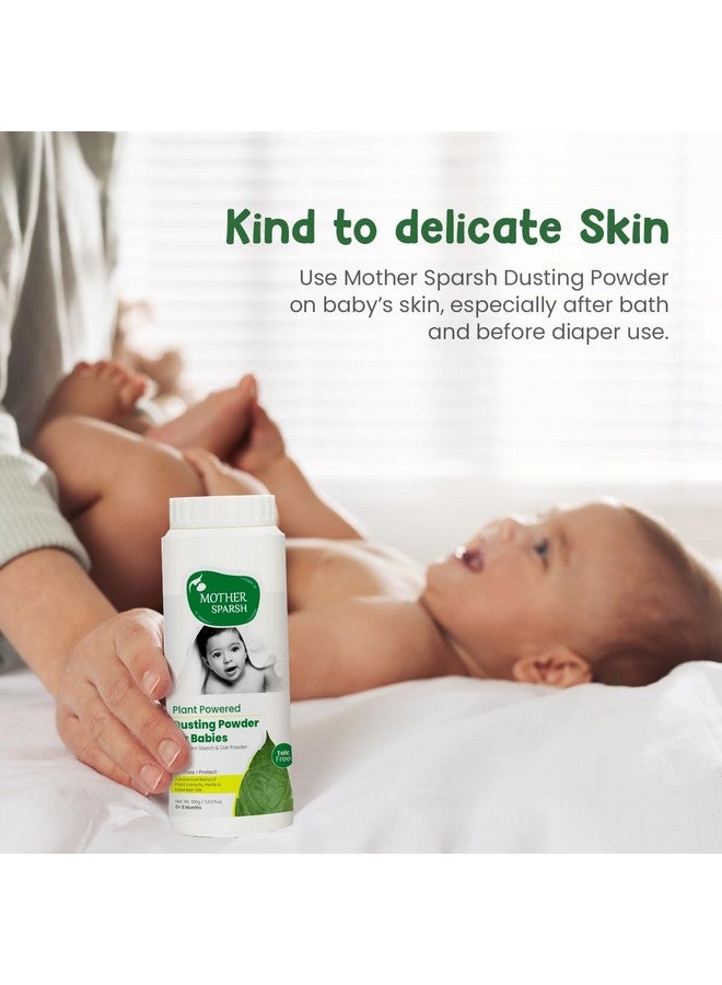 موذر سبارش بودرة أطفال نباتية للأطفال - 200 جرام | بودرة أطفال خالية من التلك مع نشا الذرة ومسحوق الشوفان - Image 5