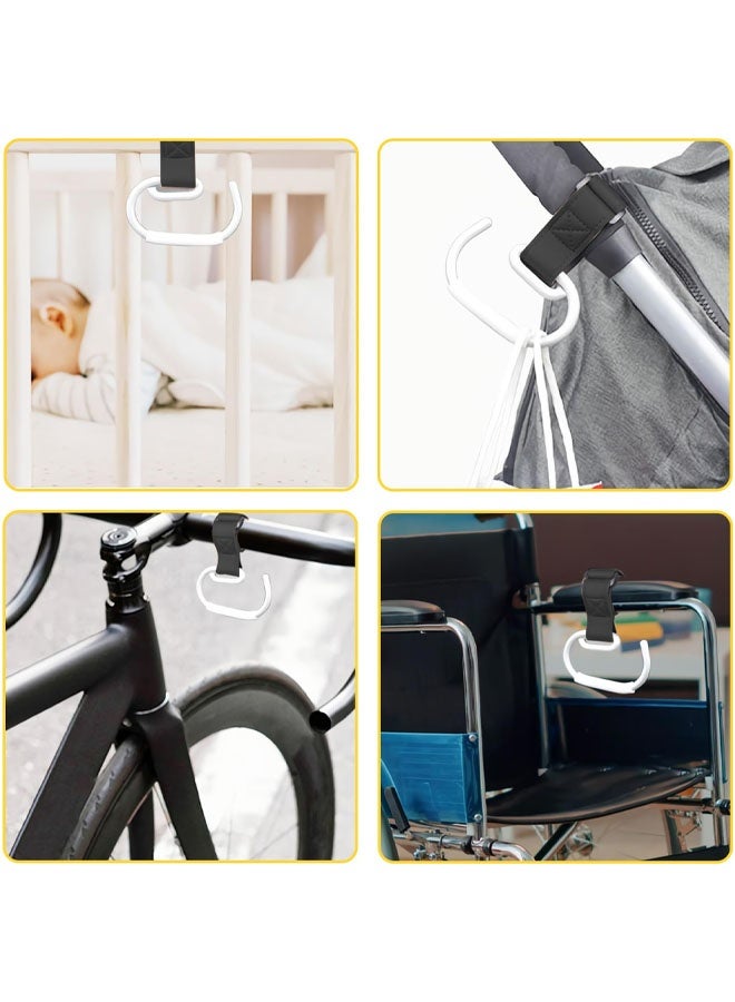 2 PCS Pram Clips For Buggy, Durable Pram Bag Clips, Stroller Hooks For Pushchair, Shopping Cart, Backpack, Outdoor Travel Essentials - Image 5