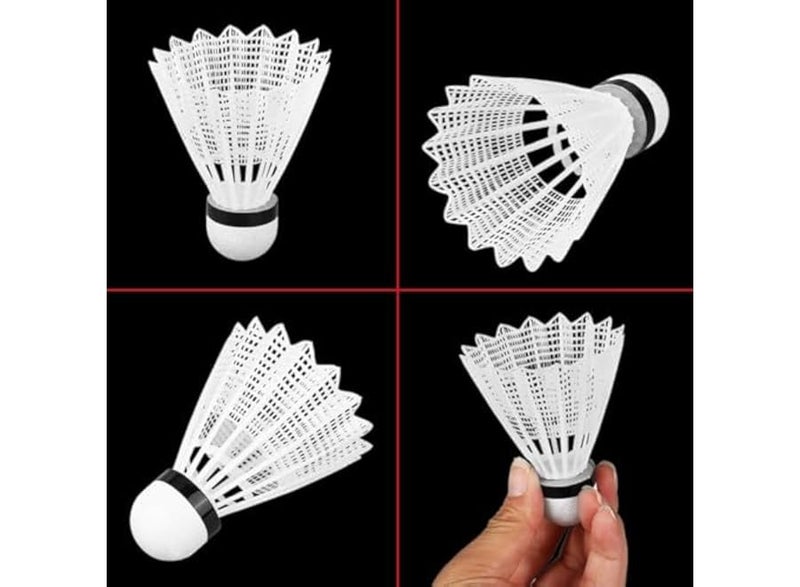 مجموعة كرات تنس الريشة البلاستيكية من 6 قطع - Image 2