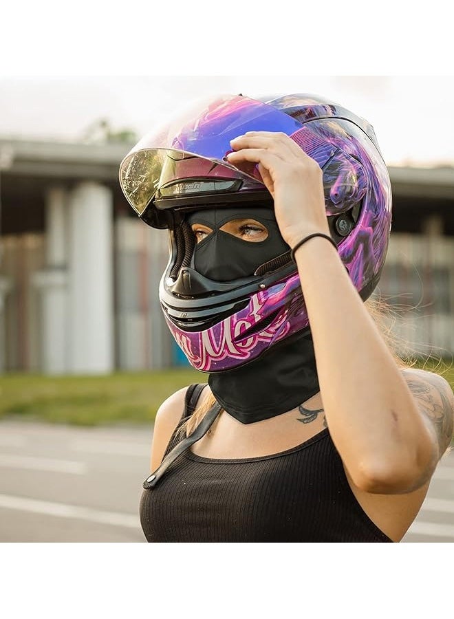 قناع تزلج، قناع وجه بالاكلافا للأولاد والبنات، إكسسوار زي تنكري لحفلة الهالوين، قبعة - Image 2