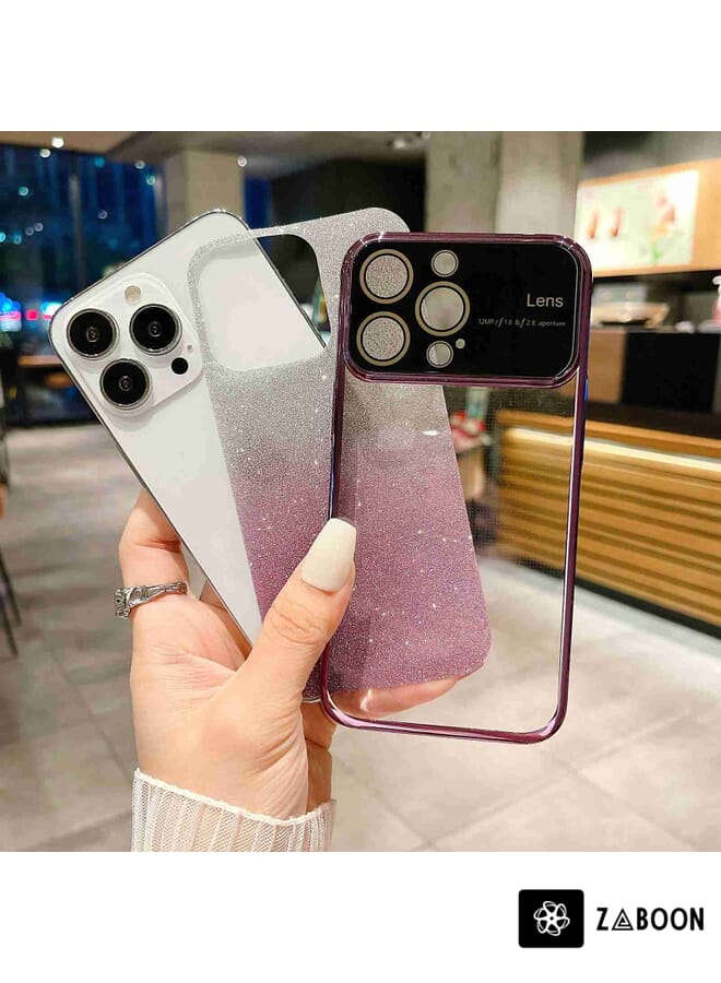 Zaboon Protective Case Cover For iPhone 13 Electroplating TPU Gradient - Image 3