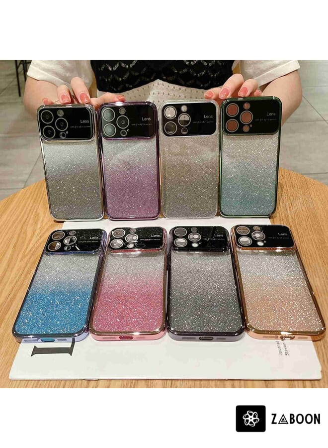 Zaboon Protective Case Cover For iPhone 13 Electroplating TPU Gradient - Image 2