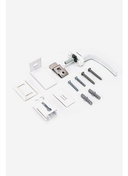 Abus Window Lock Complete Set, White  - Image 3