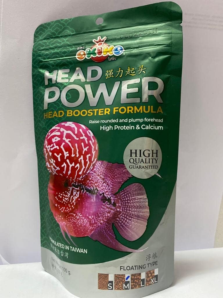 Kenko طعام سمك فلوهرون كينكو أوكيكو هيد باور (رفع الرأس) مع تركيبة معززة للرأس - 100 جرام (كبير) - Image 1