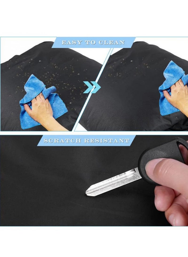 Generic 190T Heavy-Duty Waterproof ATV Cover Universal Fit for Yamaha, Polaris, Honda, Suzuki Windproof, UV Resistant, Heat & Dust Protection with Elastic Hem & Storage Bag  - Image 4