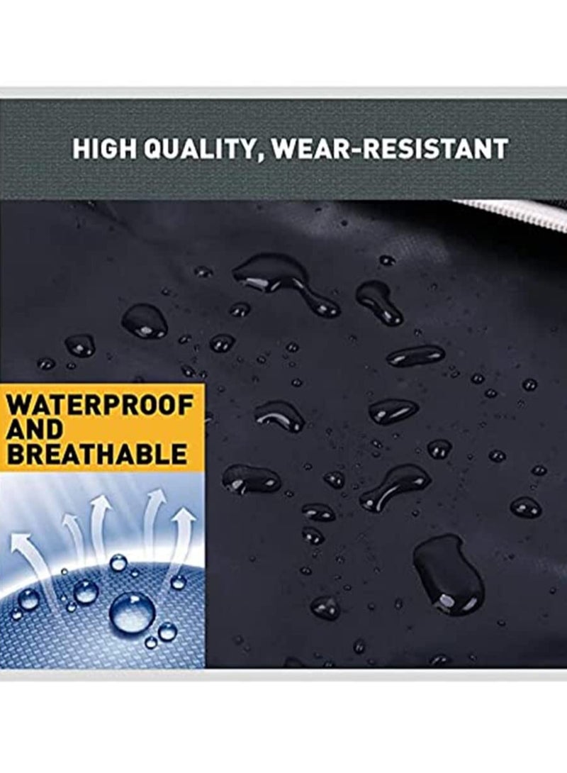 Generic 190T Heavy-Duty Waterproof ATV Cover Universal Fit for Yamaha, Polaris, Honda, Suzuki Windproof, UV Resistant, Heat & Dust Protection with Elastic Hem & Storage Bag  - Image 5