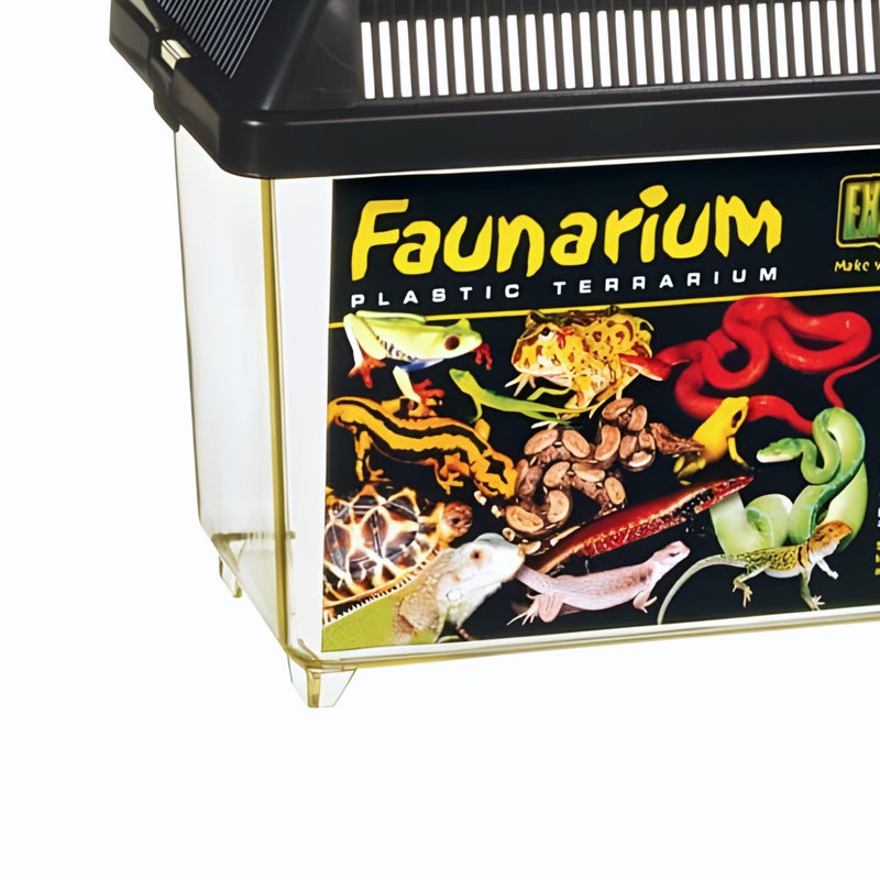 Exo Terra Faunarium, Plastic Reptile Terrarium, Small, PT2255 - Image 3