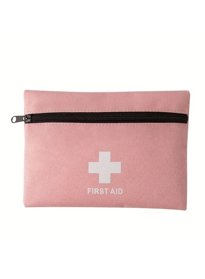 Pink Cationic First Aid Kit Large Portable Medical Bag For Business Travel Outdoor Emergency - Image 1