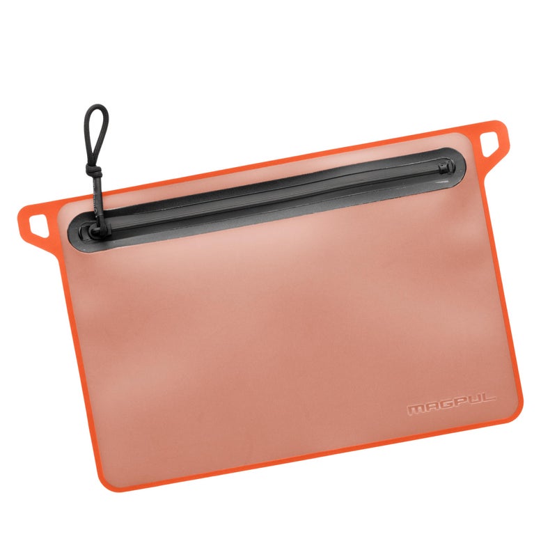 Magpul DAKA Waterproof Window Pouch Zippered Tactical Range Tool and Gear Bag Orange Large - Image 2