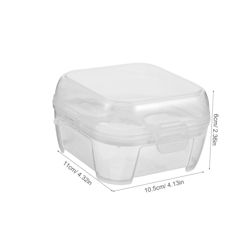 Portable Egg Storage Box 2 Pack Plastic Shockproof Travel Carrier For Camping Refrigerator - Image 3