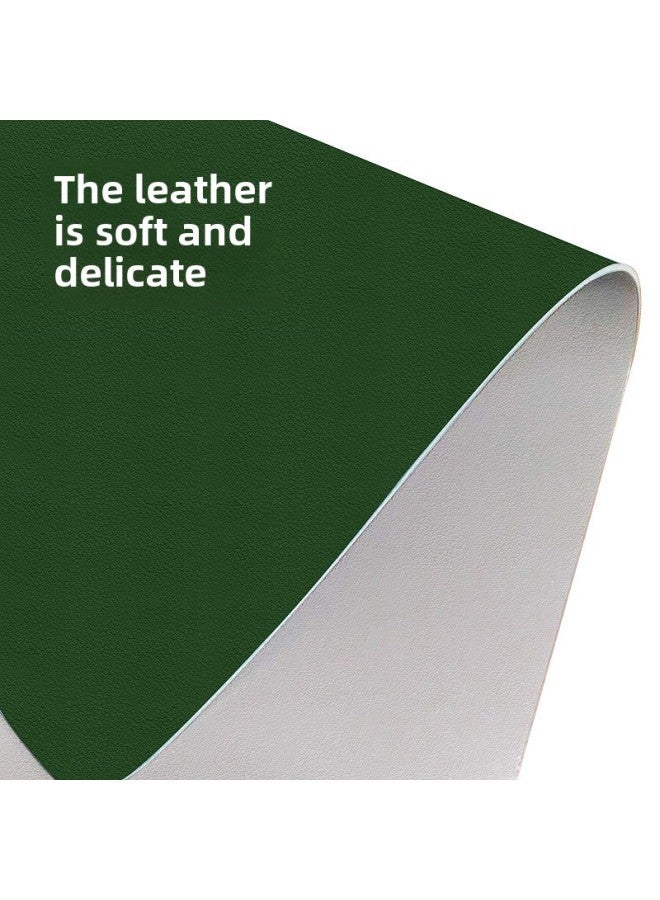Double-sided Simple Leather Mouse Pad Manufacturers Enlarged Keyboard Mouse Pad Waterproof Table Pad Mousepad Custom-Color:300*700*2-Pattern:Double-sided [lotus Root Powder + Light Cornus Officinalis Powder] - Image 5