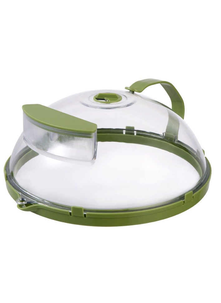 Microwave Splatter Cover High-Temperature Resistant Food Heating Lid Food Preservation Cover Oil-Proof Cover Microwave Splatter Shield Dish Lid - Image 1