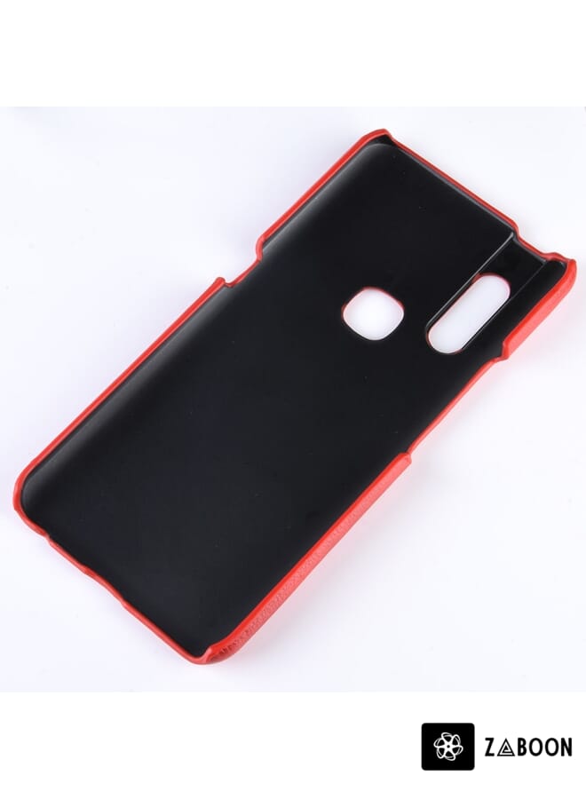 Zaboon Shockproof Litchi Texture PC + PU Case Protective Case Cover For Vivo V15 - Image 3
