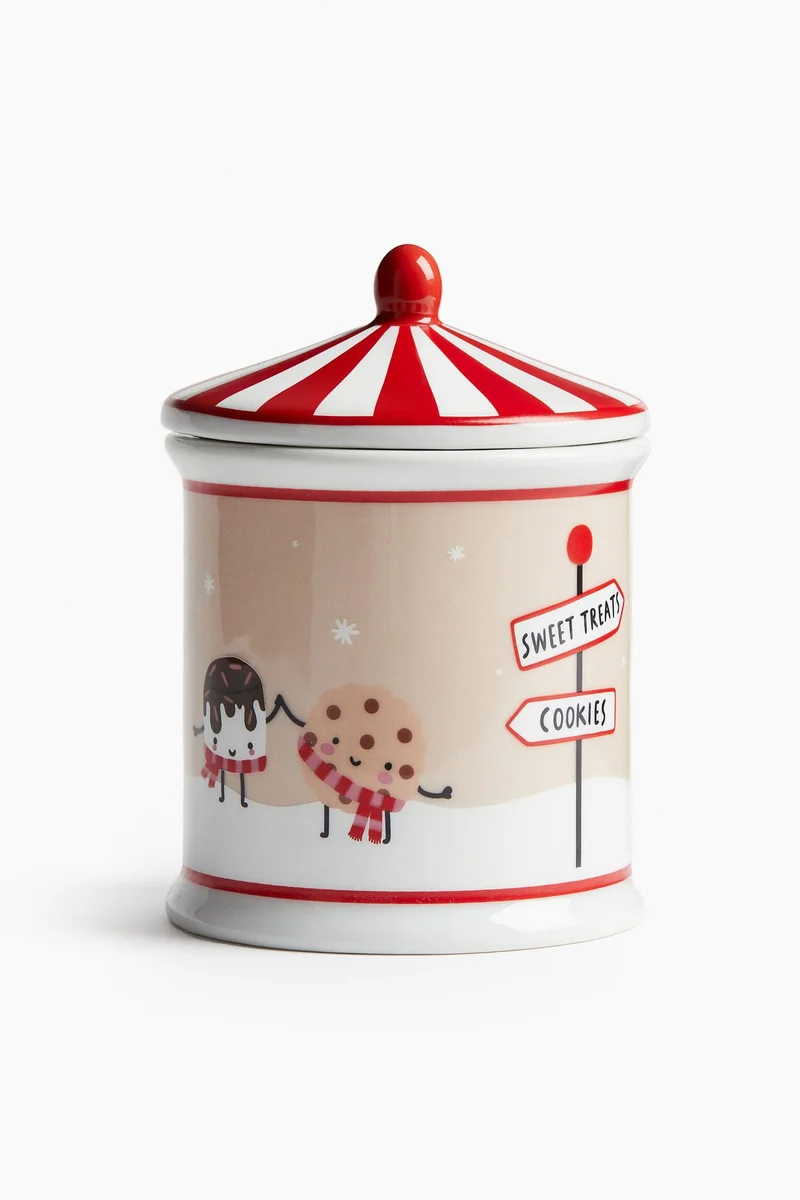 H&M Porcelain biscuit tin
