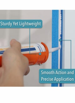 Y&D Caulking Gun, Silicone 10:1 Thrust Ratio, Hand Guns, Caulk Gun for Silicone, No Drip Caulk, Sealant  - Image 4