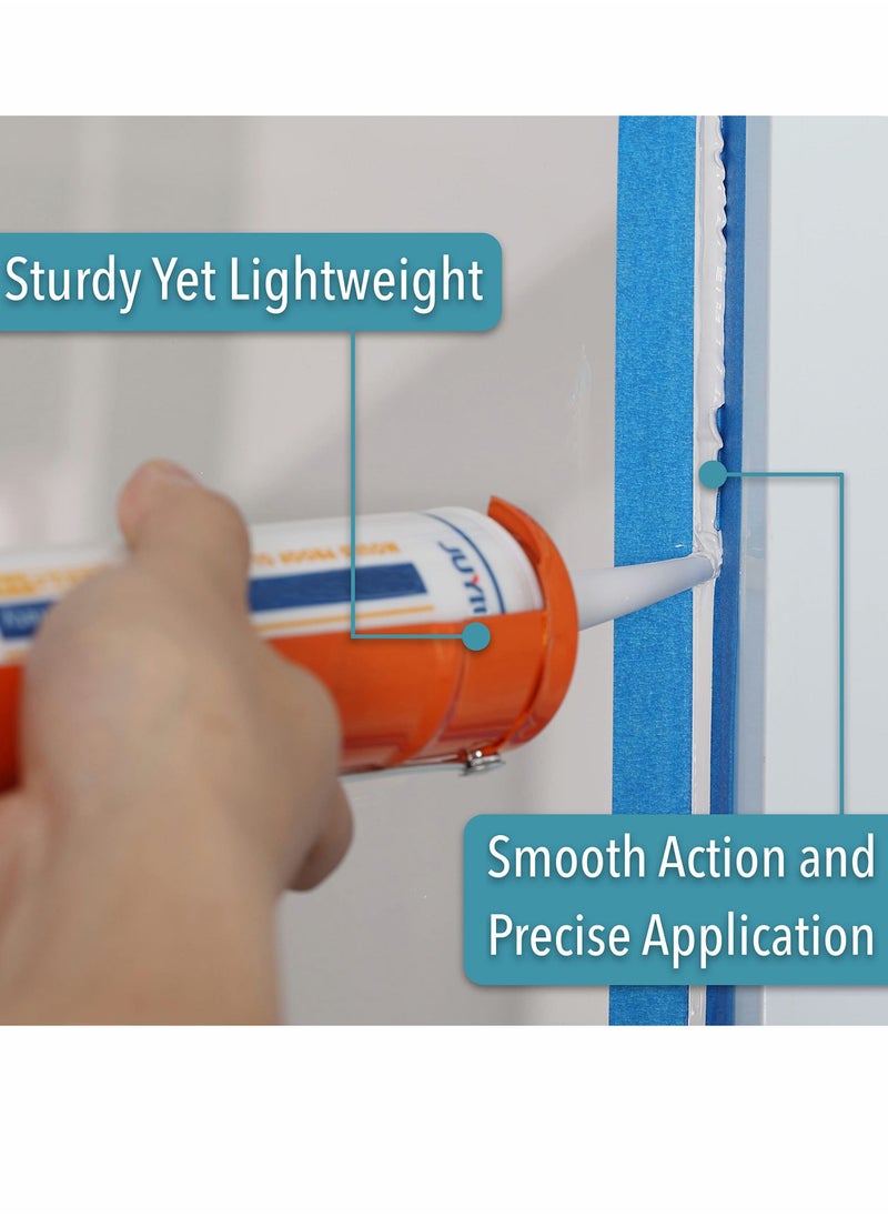 Y&D Caulking Gun, Silicone 10:1 Thrust Ratio, Hand Guns, Caulk Gun for Silicone, No Drip Caulk, Sealant  - Image 4