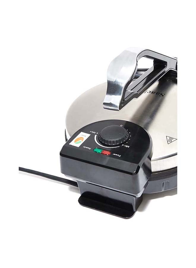 Saachi Roti And Tortilla Maker 1200 W RM-4978 Silver/Black - Image 2
