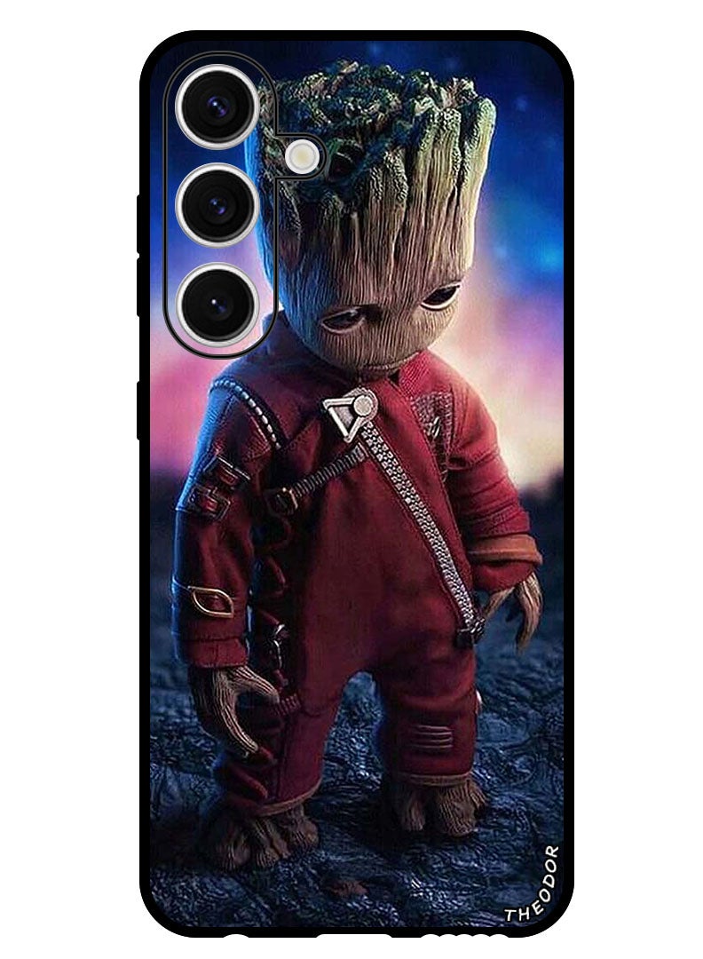 Theodor Protective Case Anti Scratch Shock Proof Bumper Cover For Samsung Galaxy S24 Plus Sad Groot - Image 1