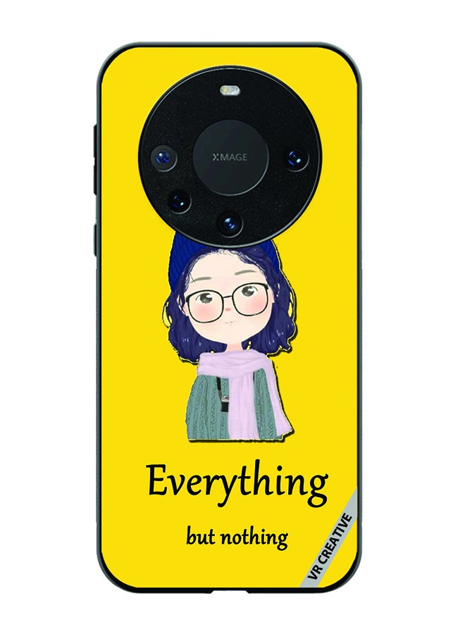 VR CREATIVE Protective Case Cover For Huawei Mate 60 Pro Everything But Nothing Design Multicolour - Image 1