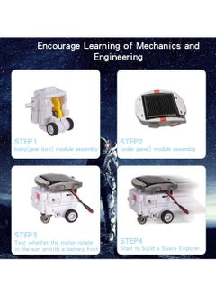 General Solar robot toys, 6 in 1 STEM solar robot toys, space experiments for 8 year old children, construction toys for 8 year old 9 year old 10+ year old boys and girls construction kit gift  - Image 3